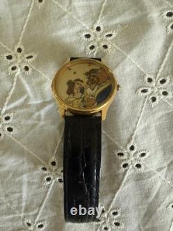 Disney Musical Melody Beauty And The Beast Limited Edition Collectors Watch Rare