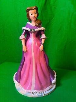 Disney PRINCESS BELLE of BEAUTY & THE BEAST LE Holiday Statue 14 1/2 Christmas