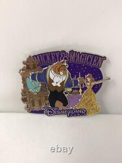 Disney Paris Mickey & Le Magicien Beauty Beast LE 400 Mini Jumbo Pin Belle DLP