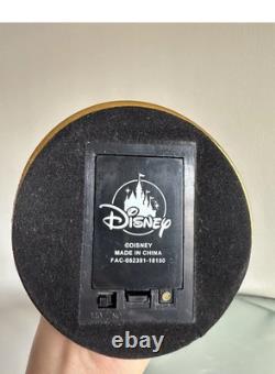 Disney Park Beauty And The Beast Mr Clock lumiere candle lamp Exclusive