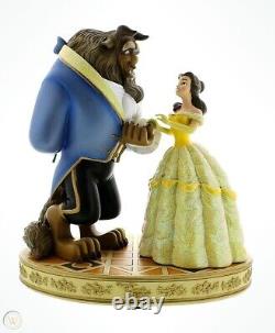 Disney Park Beauty Beast Figurine Statue Monty Moldovan Belle Princess Display