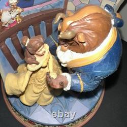 Disney Park Jim Shore 2021 Beauty & Beast 30th Belle Rose Dome Figurine 6008995