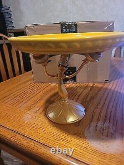 Disney Parks 2021 LUMIERE CAKE STAND Ceramic Serving Platter Beauty & The Beast