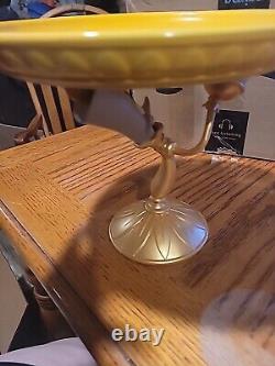 Disney Parks 2021 LUMIERE CAKE STAND Ceramic Serving Platter Beauty & The Beast