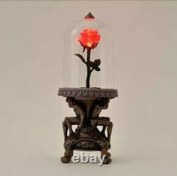 Disney Parks 2024 Beauty and the Beast Light-Up Enchanted Rose Replica Figurine