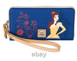 Disney Parks 2024 Dooney & Bourke Beauty And The Beast Belle Wristlet Wallet NEW