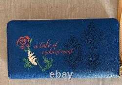 Disney Parks 2024 Dooney & Bourke Beauty And The Beast Belle Wristlet Wallet NEW