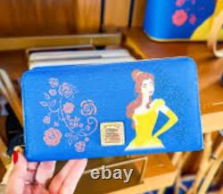 Disney Parks 2024 Dooney & Bourke Beauty And The Beast Belle Wristlet Wallet NEW