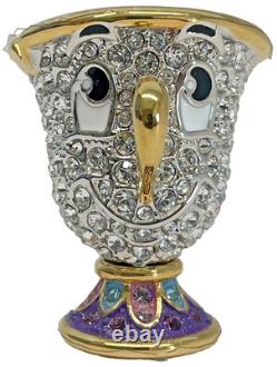 Disney Parks Arribas Brothers Jeweled Beauty & The Beast Chip Figurine