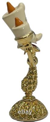 Disney Parks Arribas Brothers Jeweled Beauty & The Beast Lumiere Figurine