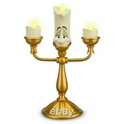 Disney Parks Beauty And The Beast Lumiere Light Up Candelabra 11 New