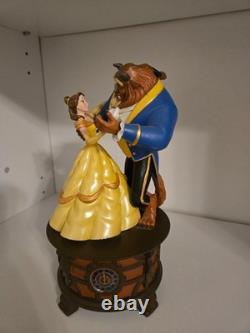 Disney Parks Beauty And The Beast Musical Figurine Belle And The Beast