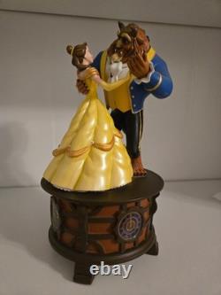 Disney Parks Beauty And The Beast Musical Figurine Belle And The Beast