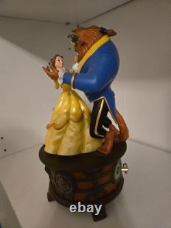 Disney Parks Beauty And The Beast Musical Figurine Belle And The Beast