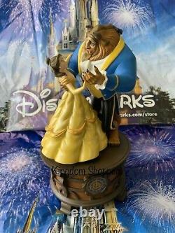 Disney Parks Beauty & Beast Musical TALE AS OLD AS TIME Ballroom Music Box NIB