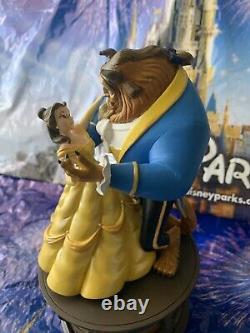 Disney Parks Beauty & Beast Musical TALE AS OLD AS TIME Ballroom Music Box NIB