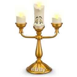 Disney Parks Beauty & The Beast Set Lumier, CogsWorth Clock, Mrs Potts & Chip