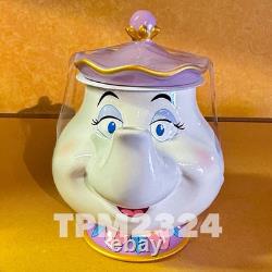 Disney Parks Beauty & The Beast Set Lumier, CogsWorth Clock, Mrs Potts & Chip