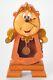 Disney Parks Beauty and The Beast Cogsworth Working Clock Figurine 10