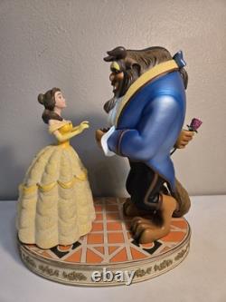 Disney Parks Beauty and the Beast Big Fig Statue Belle & Beast Figure 14 Tall