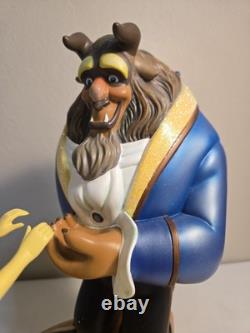 Disney Parks Beauty and the Beast Big Fig Statue Belle & Beast Figure 14 Tall
