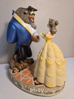 Disney Parks Beauty and the Beast Big Fig Statue Belle & Beast Figure 14 Tall