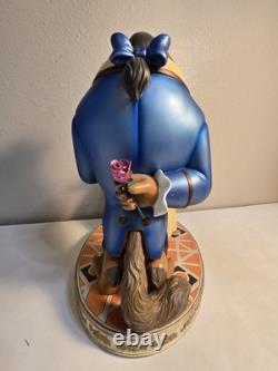 Disney Parks Beauty and the Beast Big Fig Statue Belle & Beast Figure 14 Tall
