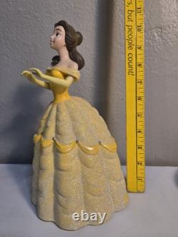 Disney Parks Beauty and the Beast Big Fig Statue Belle & Beast Figure 14 Tall