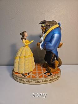 Disney Parks Beauty and the Beast Big Fig Statue Belle & Beast Figure 14 Tall
