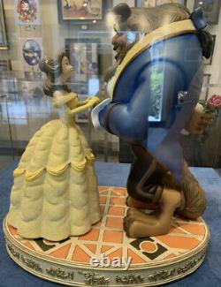 Disney Parks Beauty and the Beast Big Figurine Statue Belle & Beast New