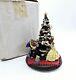 Disney Parks Beauty and the Beast Christmas Tree Figurine 8 Lights Working Box