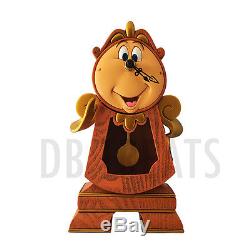 Disney Parks Beauty and the Beast Cogsworth Clock Disneyland NEW! FREE SHIPPING