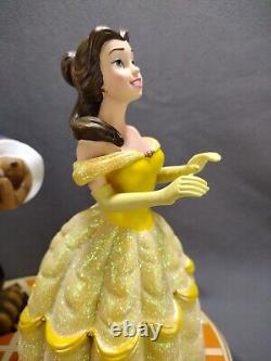 Disney Parks Beauty and the Beast Figurine Statue Monty Maldovan Belle numbered