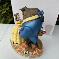 Disney Parks Beauty and the Beast Med Big Fig 14 Figure Statue Belle & Beast LN