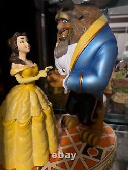 Disney Parks Beauty and the Beast Medium Big Fig Figure Statue Belle & Beast