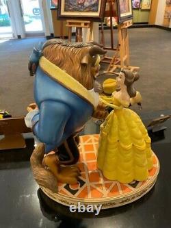 Disney Parks Beauty and the Beast Medium Big Fig Figure Statue Belle & Beast New