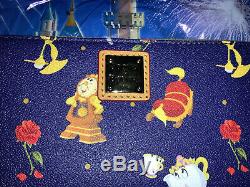 Disney Parks Beauty & the Beast /Lumiere Wallet Dooney & Bourke NWT 158.00