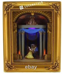 Disney Parks Belle Dances With Beast Beauty & Beast Gallery Of Light Olszewski
