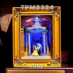Disney Parks Belle Dances With Beast Beauty & Beast Gallery Of Light Olszewski