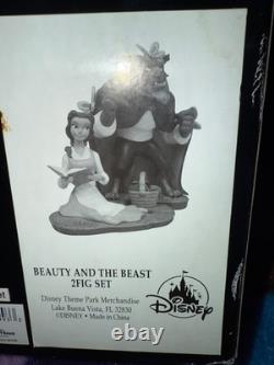 Disney Parks Brand New Beauty and the Beast 2 Figure set