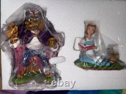 Disney Parks Brand New Beauty and the Beast 2 Figure set