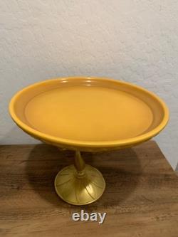 Disney Parks Lumiere Cake Stand Beauty & The Beast Ceramic Plate Serving Platter