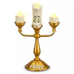 Disney Parks Lumiere Candlestick Light-up Figurine Beauty and the Beast