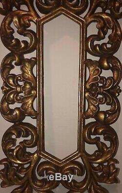 Disney Parks Prop Vintage Mirror Frame Display Beauty & The Beast WDW Props