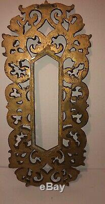 Disney Parks Prop Vintage Mirror Frame Display Beauty & The Beast WDW Props