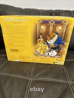 Disney Parks Shanghai Resort Belle Beauty and the Beast Tea Play Set With Sound
