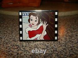 Disney Pin Belle Beauty And The Beast Jumbo Film Frame Le 300