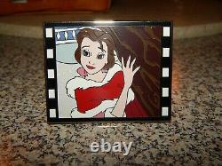 Disney Pin Belle Beauty And The Beast Jumbo Film Frame Le 300