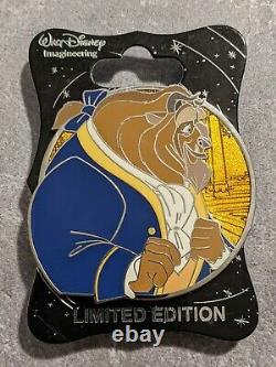 Disney Pin WDI Heroes- Beast Profile Pin Beauty & the Beast Profile Pin LE 250