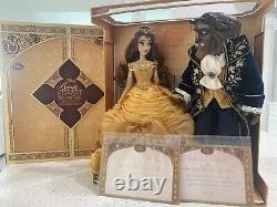 Disney Platinum Beauty and the Beast Doll Set